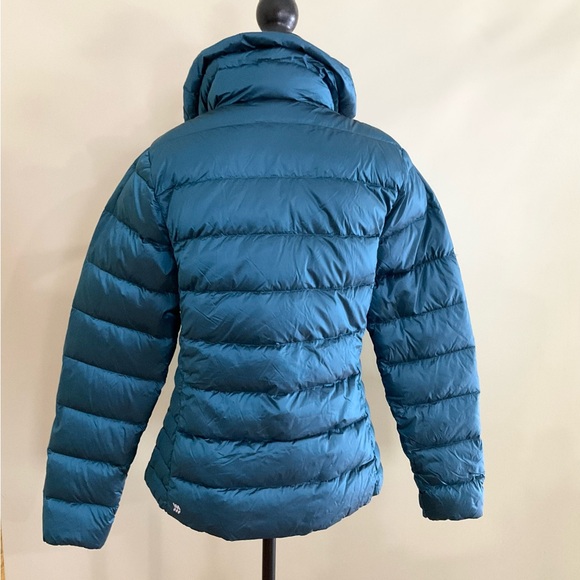 All in Motion Women's Metallic Blue Packable Puffer Jacket - Picture 3 of 13